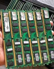 RAM DDR2 2G bus 667-800 PC2 แรมพีซีคละแบรนด์ แรมสำหรับคอมพิวเตอร์ PC ราคาถูกแรมมือสอง