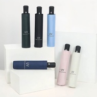 Automatic UV Design Sunscreen Eight Bone Umbrella Protection Sunshade Three Folding Umbrella