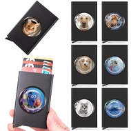 Anti-theft Stainless Steel Business Card Holder Name Card Credit Debit Card Holder Credit