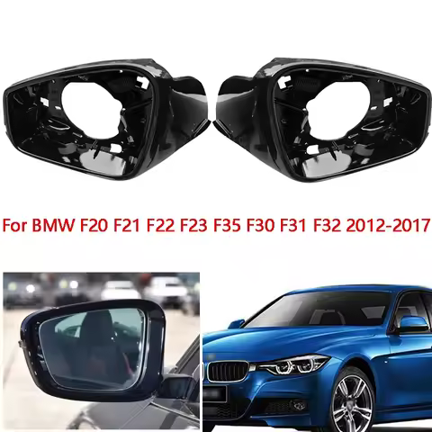 Side Mirror Frame Holder For BMW F20 F21 F22 F23 F35 F30 F31 F33 F34 F35 X1 i3 Glass Surround Housin