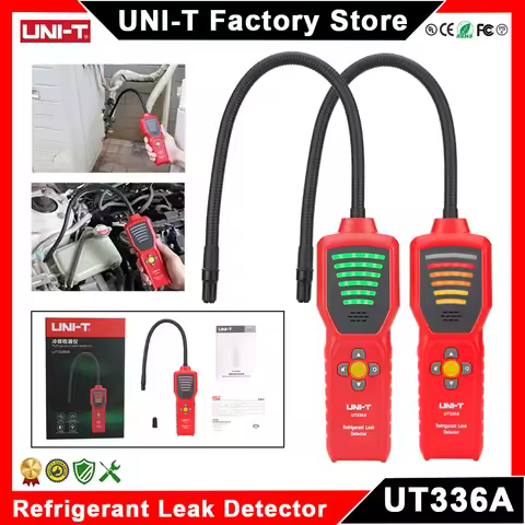 UNI-T UT336A Refrigerant Leak Detector Cfcs Hcfcs Hfcs Leakage Tester for Air Conditioning Automobil