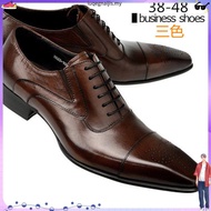 Aufu Shoes3717  Men's Square Toe Leather Shoes British Casual Pumps     Lace-up Men's Shoesshoes RNF