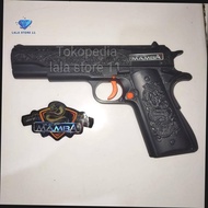 Mainan Kokang Spring Black Mamba P355 BM P355 Tembakan Plastik