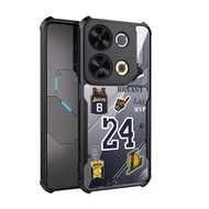 สำหรับ Itel P65 P55บวก P55 + P55 P55T NFC RS4 A70 A60S A50 S24 S23บวก S23 + ป้องกันการตกหล่นกระแทกเค