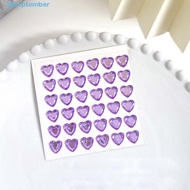 SEPTEMBER 3D Crystal Diamond Sticker Beautiful 5 Color Phone Laptop Hand Account Stationery Students