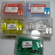 PRICE PER 10 PCS LARGE PLUG FUSE LARGE PLUG FUSE PUSE PLUG 10A-15A-20A-25A-30A