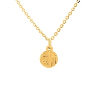 Michael Trio Mini Blessing Pendant in 999 Pure Gold