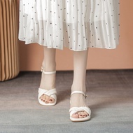 Womenstyle 3-inch high heel Sandal with simple straps, extremely suitable for summer, 3-inch high he