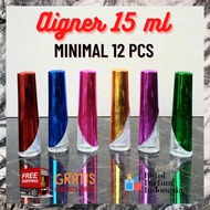 15 ML GLASS SPRAY EMPTY PERFUME BOTTLE (AIGNER 15 ML)