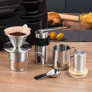 Hand Brew Coffee Set Outdoor Camping Coffee Equipment Portable Travel Coffee Maker Hand Brew Coffee 