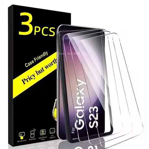 HD Tempered Glass Screen Protector For Samsung S23 Plus 5G S23+ 9H Premium Explosion-Proof HD Film C