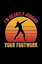 Shot Putt Athlete Throwing Footwork: College Ruled Lined Paper, 120 pages, 6 x 9