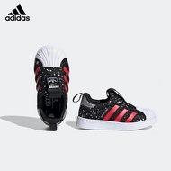 adidas阿迪达斯秋冬季SUPERSTAR三叶草男婴童一脚蹬贝壳头 休闲鞋儿童运动鞋FV3435黑色23.5码/135mm/6-k