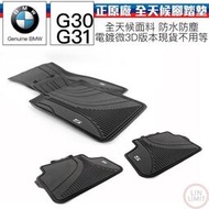 現貨 BMW原廠 5系列 G30 全天候腳踏墊 電鍍 3D 防水防塵 寶馬 林極限雙B