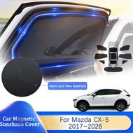 Car Sunshade For Mazda CX-5 CX5 CX 5 KF MK2 2017~2026 Anti-UV Windshield Pad Window Visors Sun Shade