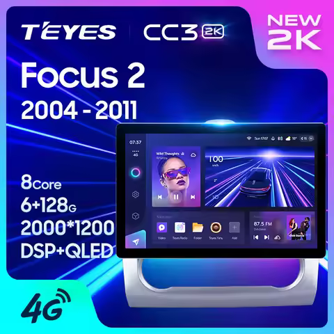 TEYES CC3 2K 11.0 13.0 inch For Ford Focus 2 Mk 2 2004 - 2011 Car Radio Multimedia Video Player Navi