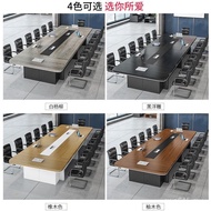 Conference Office Desk Chair Simple Combination Long Table Conference Table Round Corner Large Moder
