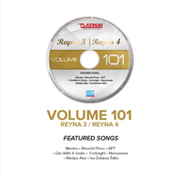 Platinum Karaoke Player Volume 101 CD For Reyna 3/Reyna 4