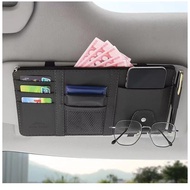 MOTOX Car Sunshade Storage Bag Car Card Slot