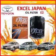 OIL FILTER FOR TOYOTA Camry / Altis / Wish / Avanza / Unser / Yaris / Vios E2 (EXCEL JAPAN OIL FILTER)