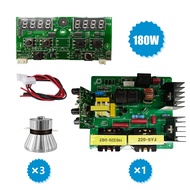 180W Ultrasonic Cleaner PCB Driver Boards Circuit Board Kit With 40KHz Ultrasounic Transducer