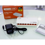 Promo Switch Hub Totolink S808 10100Mbps 8 port- bisa modif