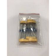 100 Resistors 1/4W Ohm