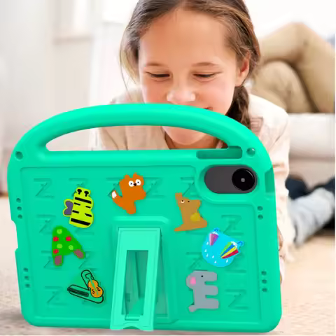 Kids Soft EVA Case for Xiaomi Redmi Pad 2 11 inch 2025 Cute Cartoon Letters Shockproof Tablet Cover 