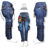 Boys Levis Long Cargo Jeans/Kids Long Jeans