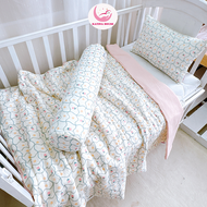 Combo gối mền cho bé Katina House vải muslin mềm mại thoáng khí và thấm hút tốt
