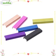 MOLIHA 1000Pcs Staples per Pack 26/6 Standard Staples, 26/6 6 Colors Colored Staples, Funny Metal 1/