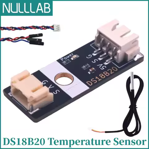 Stainless Steel Waterproof DS18B20 Digital Temp Sensor Probe 1m Cable PH2.0 Interface for Arduino ES