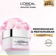 L'Oreal Paris Glycolic Bright Glowing Day Cream SPF17/18 - Krim Siang Pelembab Loreal Glyco Acid AHA