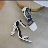 Square Toe High Heels with Guitar Heels 9cm high - Bigsize 35-43