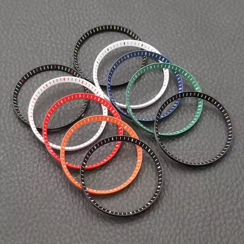 Mod SKX007 Watch Chapter Ring Dia 30.5mm Fits SKX007 SKX009 SRPD Watch Cases Plasticsr Inner Ring NH