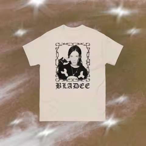 Barbed Bladee T Shirt Color Options By Under Heaven Drain Gang Sad Boys Yung Lean Merch Ecco2K