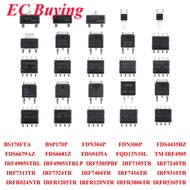 100 Pieces/1 Piece BS170FTA BSP170P FDN304P FDN306P FDS6679AZ FDS6681Z FDS9435A FQD13N10LTM IRF4905 