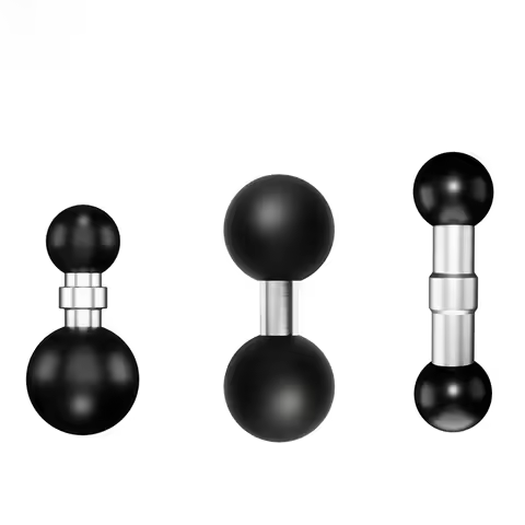 Double Ball Mount Adapter 1 Inch to 25mm/17mm/20mm Composite Extension Ball for Ram mounts Double So