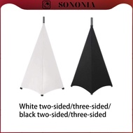 [SONONIA] DJ Light Speaker Stand Cover Height Flexible DJ Speaker Covers for Events