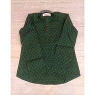 SILK COTTON VESHI (DHOTI) AND COTTON SHIRT FOR KIDS BOYS.