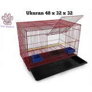 (The Bool's) 2 CEPUK CAGE SIZE 48 x 32 x 32 CM - CATS, BIRD, ETC. No rating