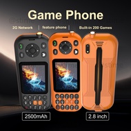 P1000 Game Phone Built-in 200 Classic Games 2.8 inch Dual SIM Game Console For GPRS WAP Support WWW 
