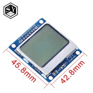 LCD Module Display Monitor Blue backlight adapter PCB 84x84 lcd5110 Nokia 5110 Screen