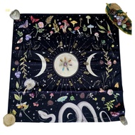 SUN Altar Cloth Tarot Cards Tablecloth Square Astrology Divination Non-Slip Mat