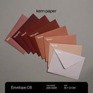 Kern Paper Envelope C6 A6 - Tona Series | Premium Paper Greeting Card Invitation Envelope
