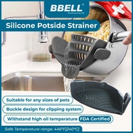 BBELL Potside Silicone Strainer Filter Mesh Fine Leak Strainer Colander Sifter Penapis Wayar Sieve F