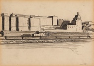 Edward Hopper New York Train Yard