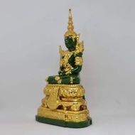 Lp Udomsap Lp Mahasila + Phra Kaew Morakot statue