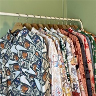 | hawaiian theme outfit | 【hawaiian shirt】 ⚘US Dollar ALOHA Hawaiian Style Hetai Short-Sleeved Flora