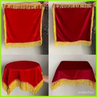 Taiwan Shipping Award Tray Cloth Red Flannel Festive Cover Ceremony Opening Ribbon Cutting And Packa